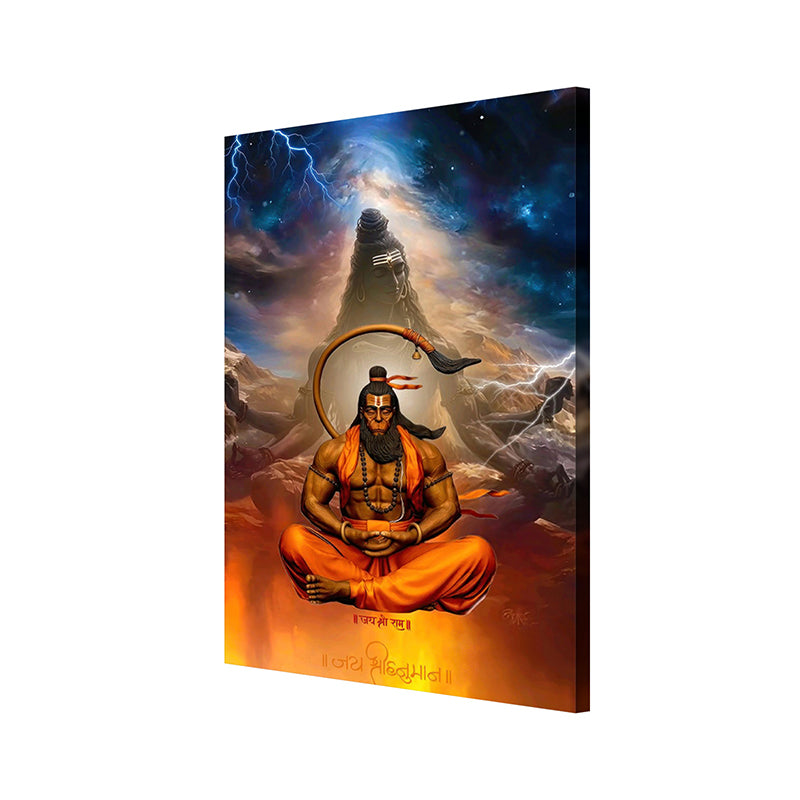 The Divine Ascension Poly Canvas Wall Painting media 5