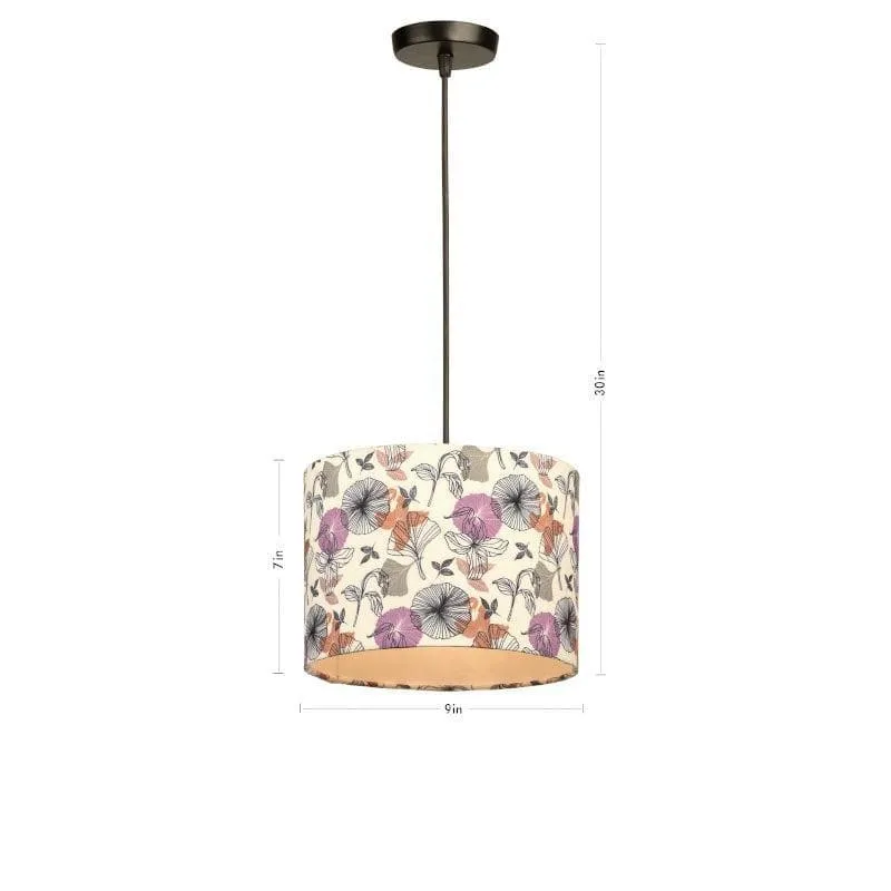 Baby Dandelions Fabric Ceiling Lamp media 4
