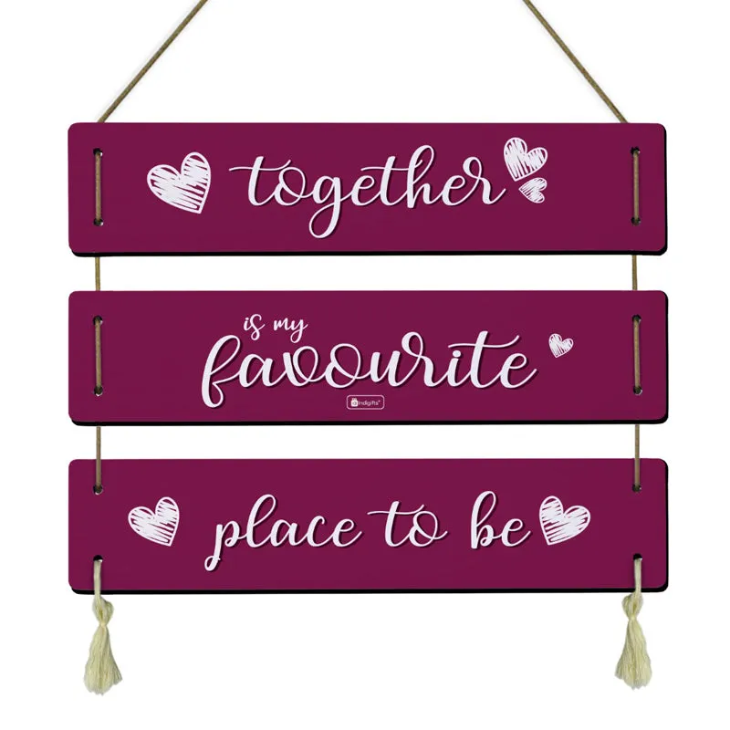 Favorite Place To Be Wooden Wall Accent media 3