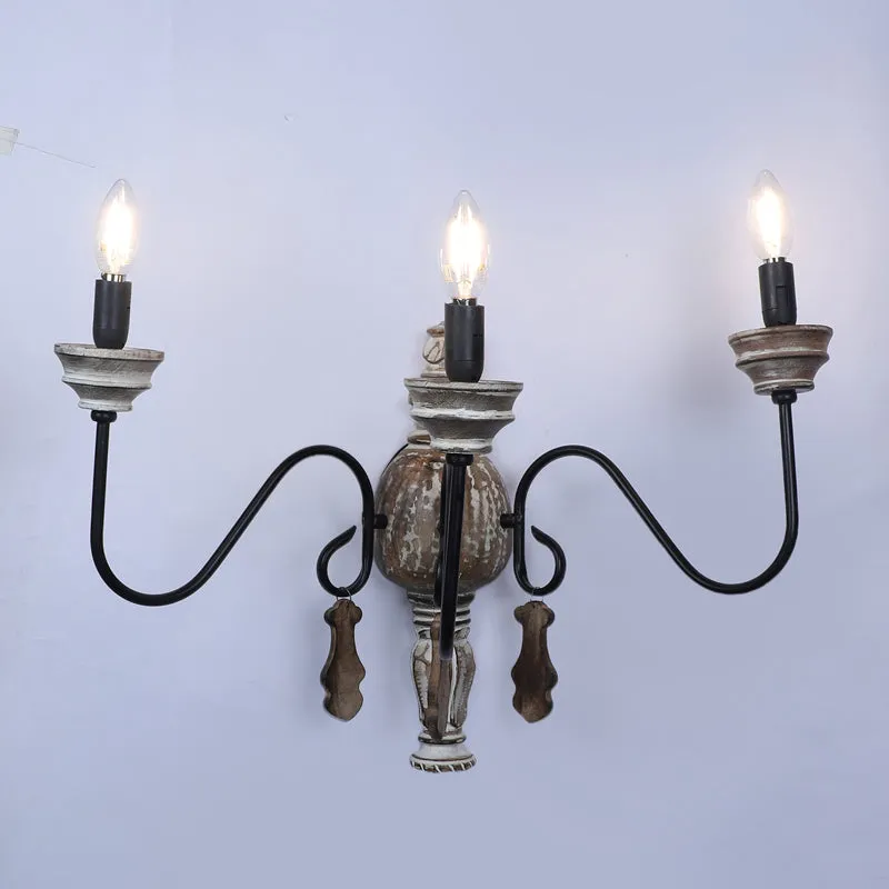 Caleira Trio Iron Wall Lamp media 6