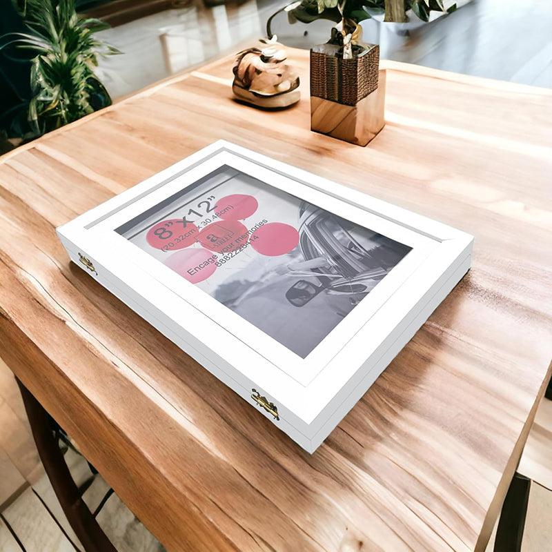 Kiddo Art Wooden Photo Frame - White media 6