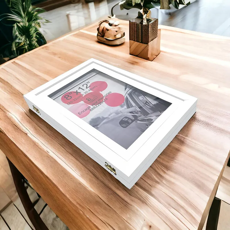 Kiddo Art Wooden Photo Frame - White media 6