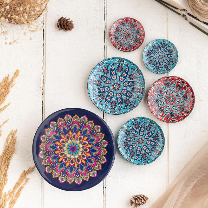 Mandala Design Metal Fridge Magnets - Set Of Five media 3