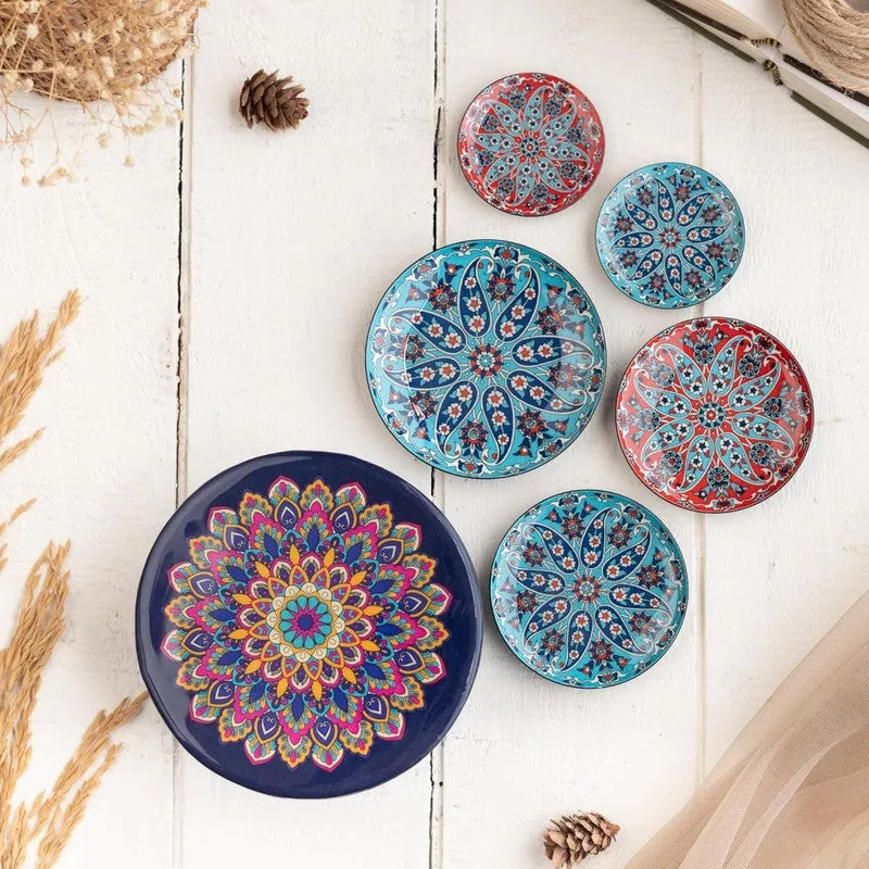 Mandala Design Metal Fridge Magnets - Set Of Five media 3