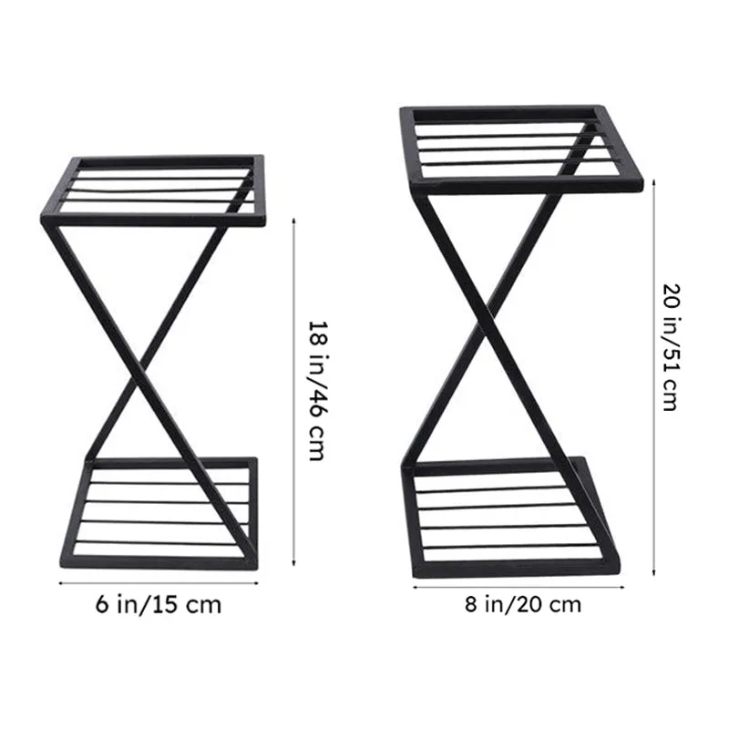 Botanical Rise Planter Stand - Set Of Two media 7