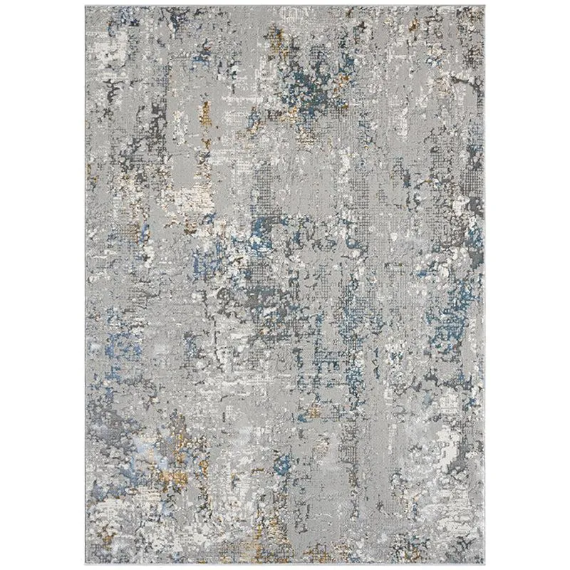 Sariya Abstract Polyester Carpet - Grey media 1