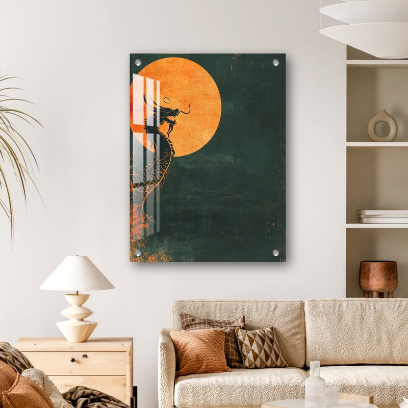 Dragon Majesty Acrylic Wall Art