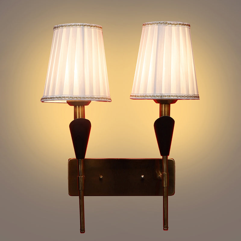 Linera Glow Cotton & Iron Wall Lamp media 5