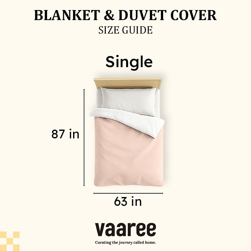 Monte Carlo Blockyn Printed Polyester Blanket (Grey) - 300 GSM media 9