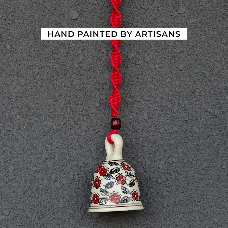 Chanda Ceramic Festive Bell - Set Of Two media 4