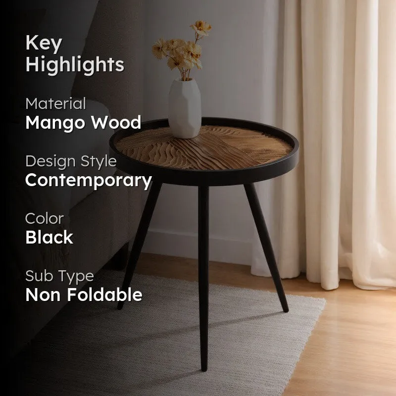 Brentley Mango Wood Side & Bedside Tables media 2