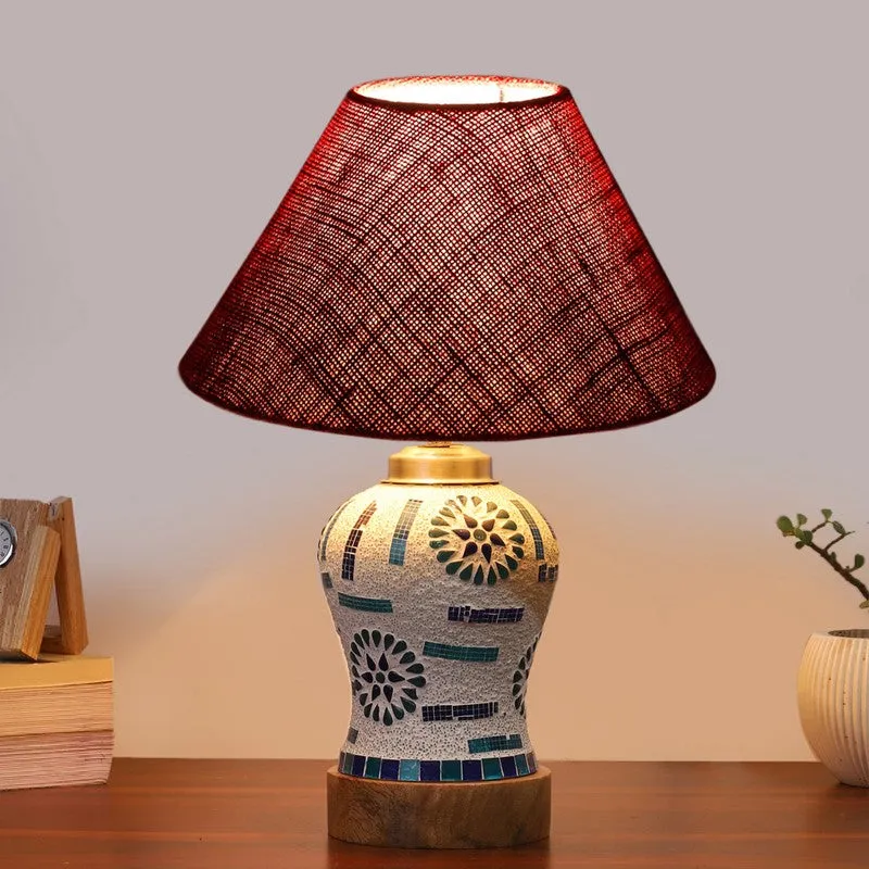 Cozelle Wooden Table Lamp - Multicolor media 3