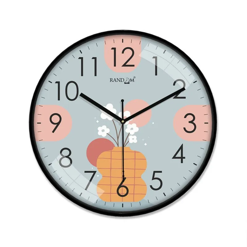 Journey Round Analog Wall Clock - Multicolor media 3