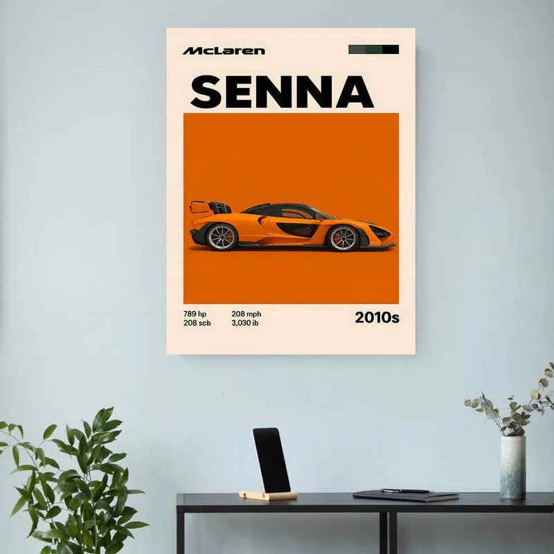 McLaren Senna Wall Poster media 3