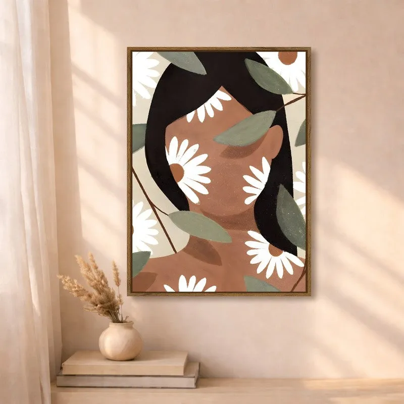Metro Muse Canvas Wall Art With Frame media 4
