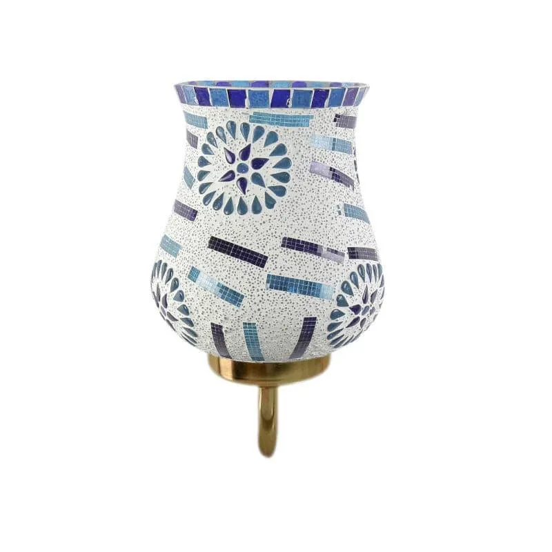 Galora Floresia Goblet Glass & Metal Wall Lamp media 4
