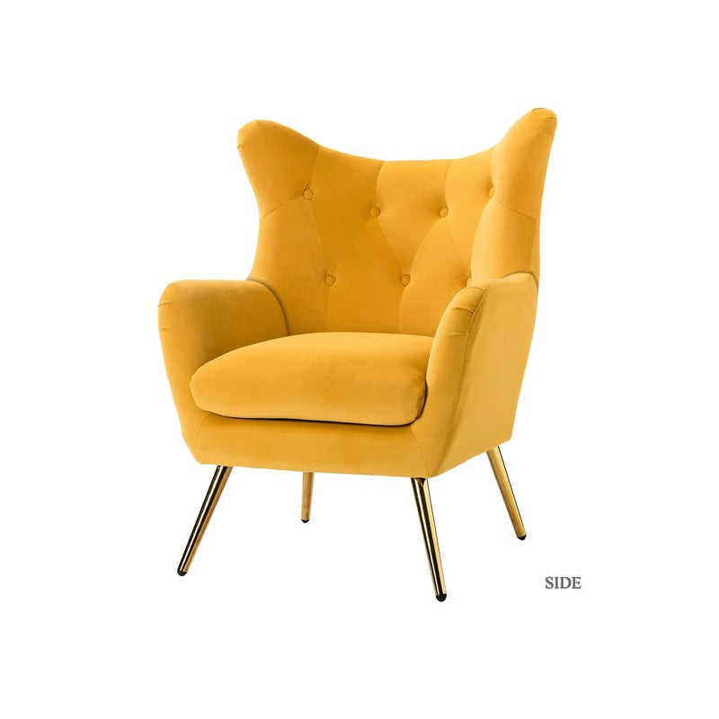 Dawson Lounge Chair - Yellow media 3