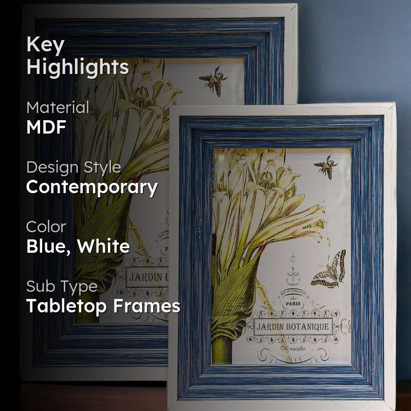 Log Love Table Photo Frame - Set Of Two media 2