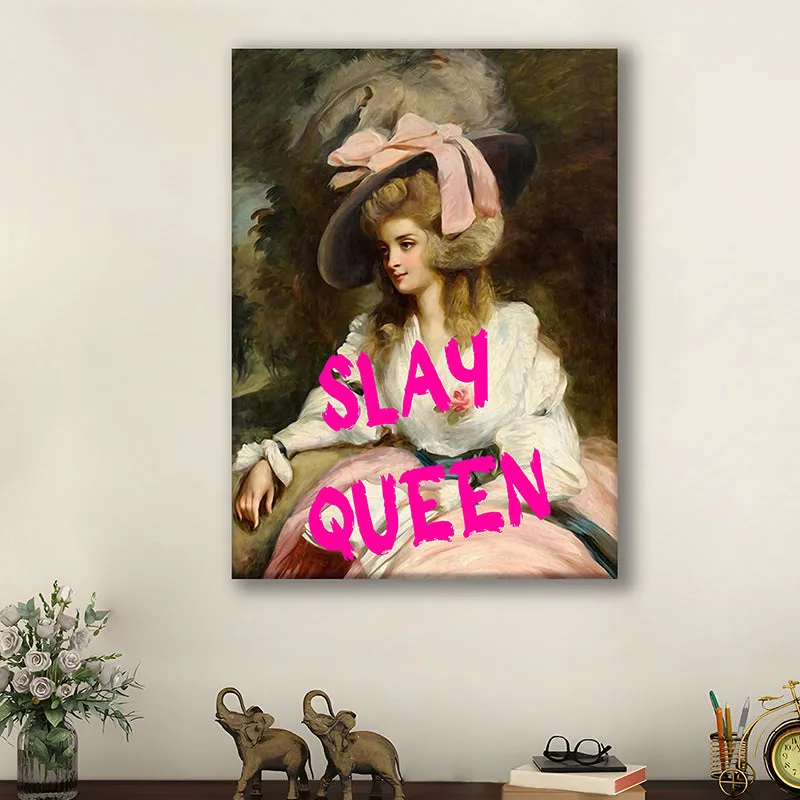 French Slay Queen Wall Art media 2