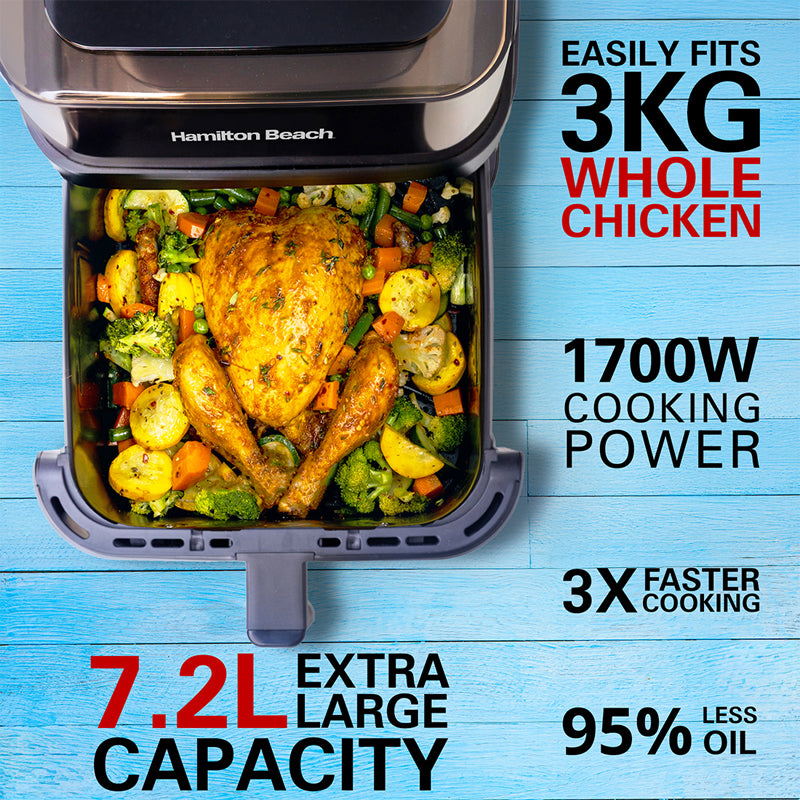 Hamilton Beach Sleek Digital Air Fryer (1700 W) - 7.2 L media 7