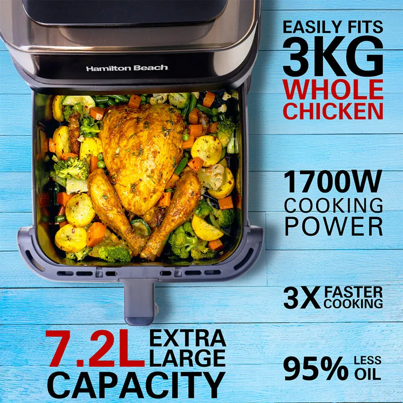 Hamilton Beach Sleek Digital Air Fryer (1700 W) - 7.2 L media 7