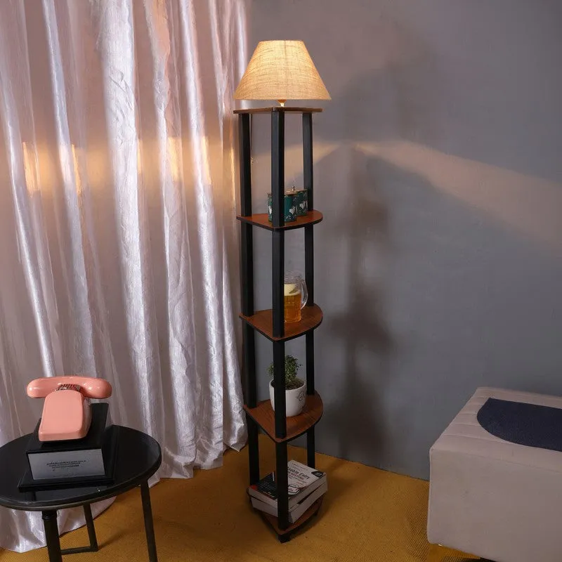 Opulent Beam Floor Lamp (Beige) media 4