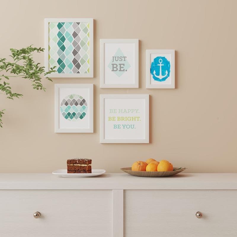 Mosaic Symphony Wall Art - Set Of Five