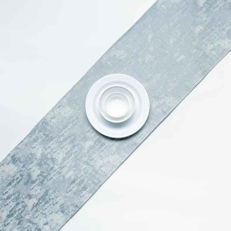 Ketty Jacquard Table Runner (Grey) - Large media 3