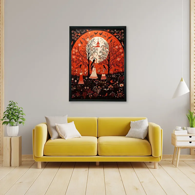 Bubul Bloom Canvas Wall Art media 5