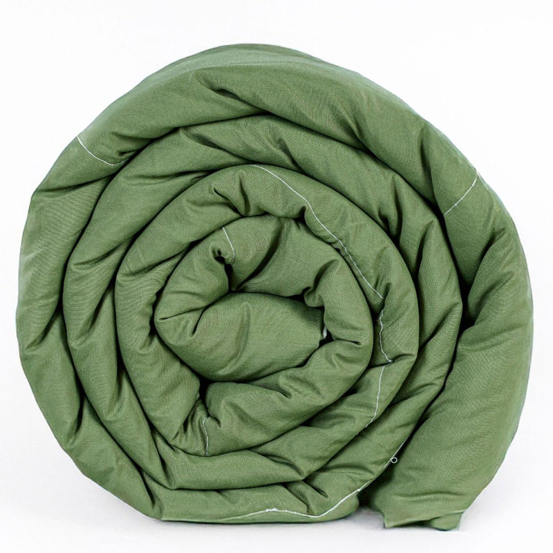 Lush Slumber Reversible Comforter (Green)  90 GSM media 3