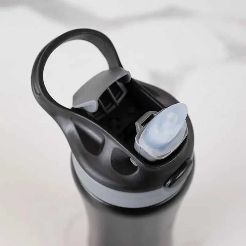 Handy Quench Hot & Cold Thermos Water Bottle (Black) - 750 mL media 5