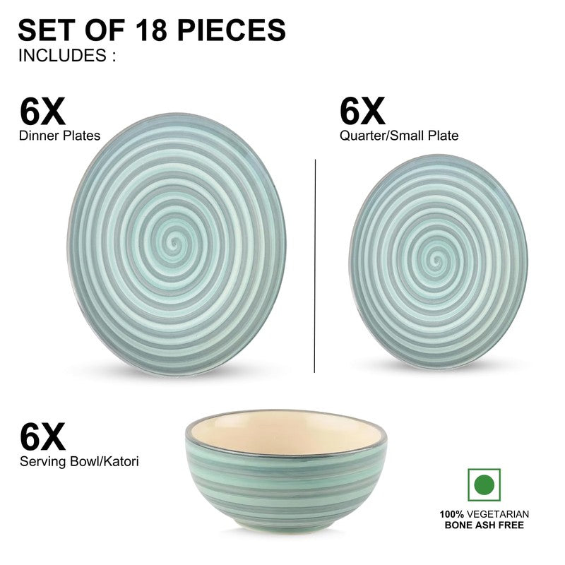 Velmora Nylo Dinner Set - 18 Piece Set media 4