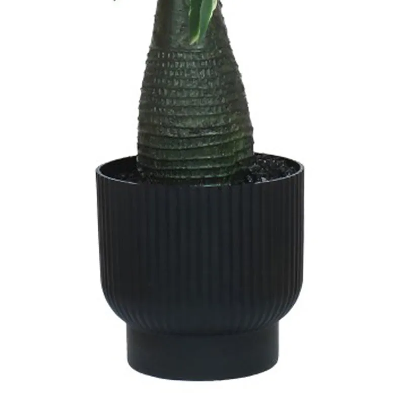 Ever Lush Artificial Plant With Black Plastic Pot - 1 ft media 3