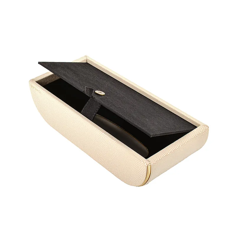 Tisquo Curve Faux Leather Tissue Box - Ivory media 6