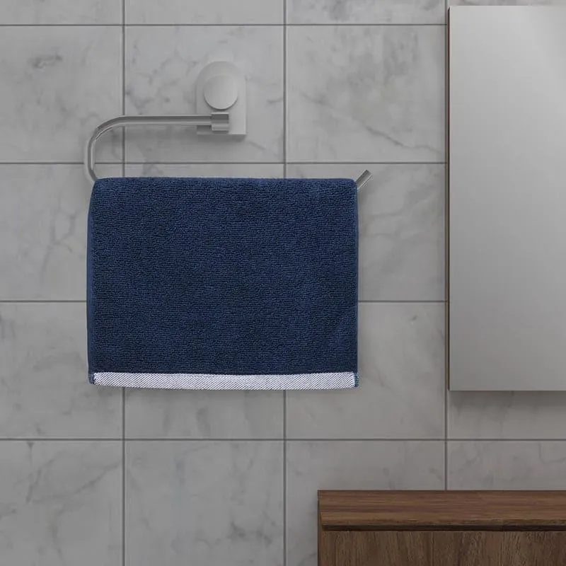 Hue Haven Face Towel (Navy) - Set of Four media 1