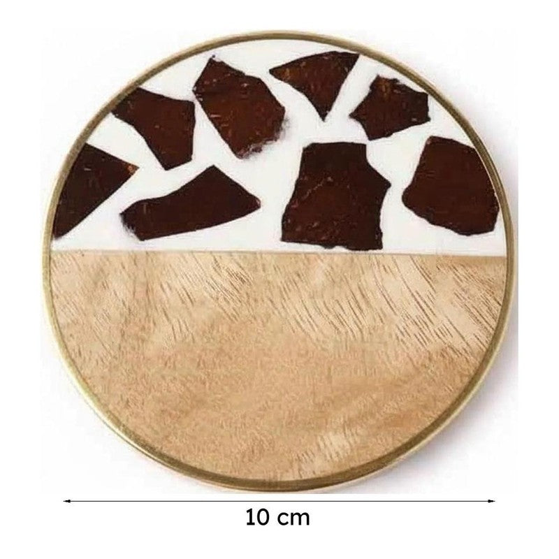 Animal Print Wooden Coaster - Set Of Four media 9