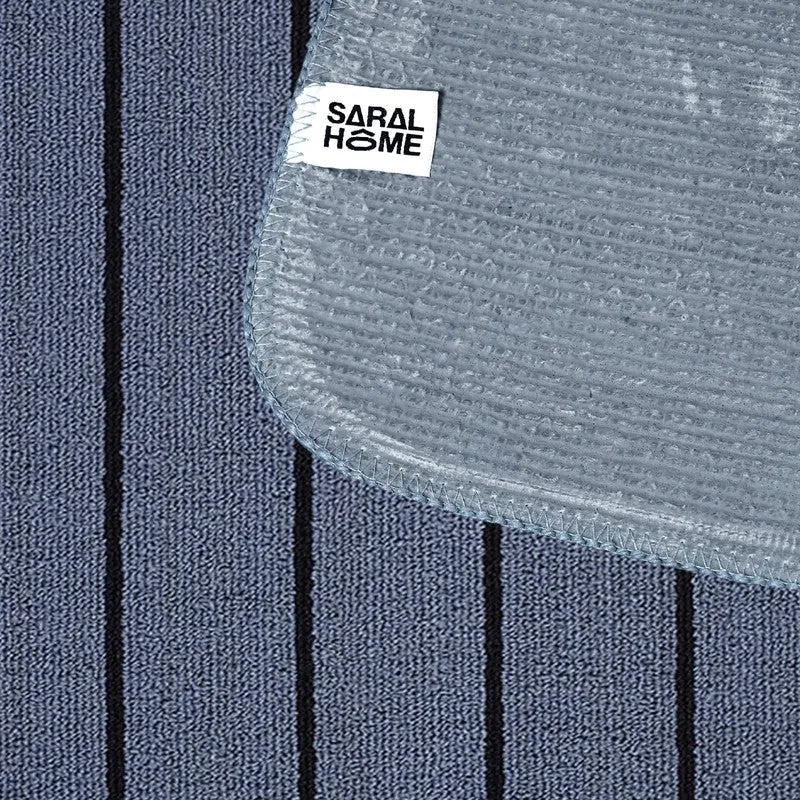 CozyLines Kitchen Floor Mats (Blue) - Set of Two media 5