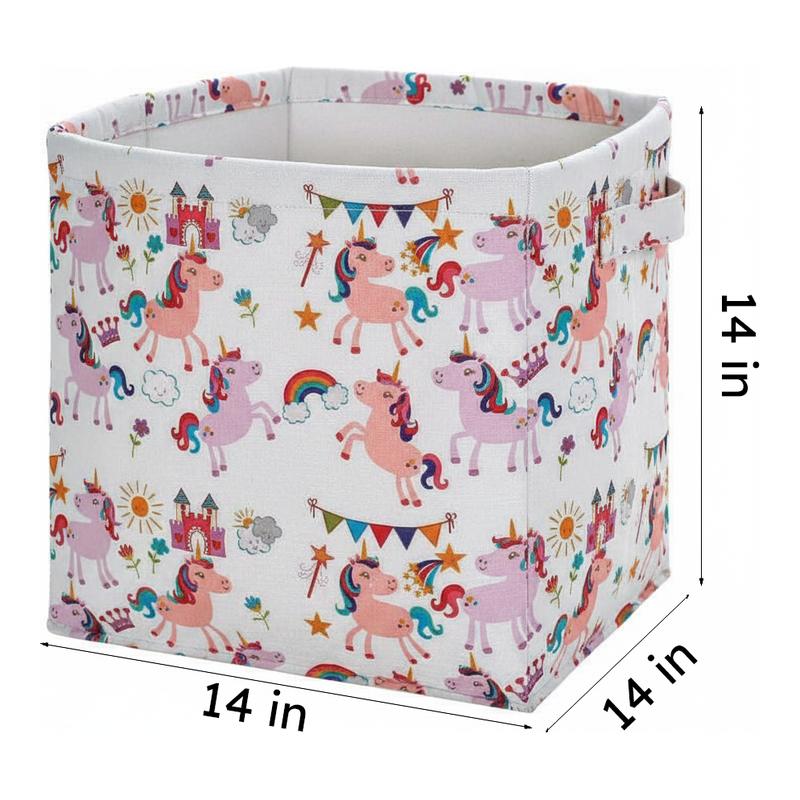 Unicorn Laundry Basket media 7