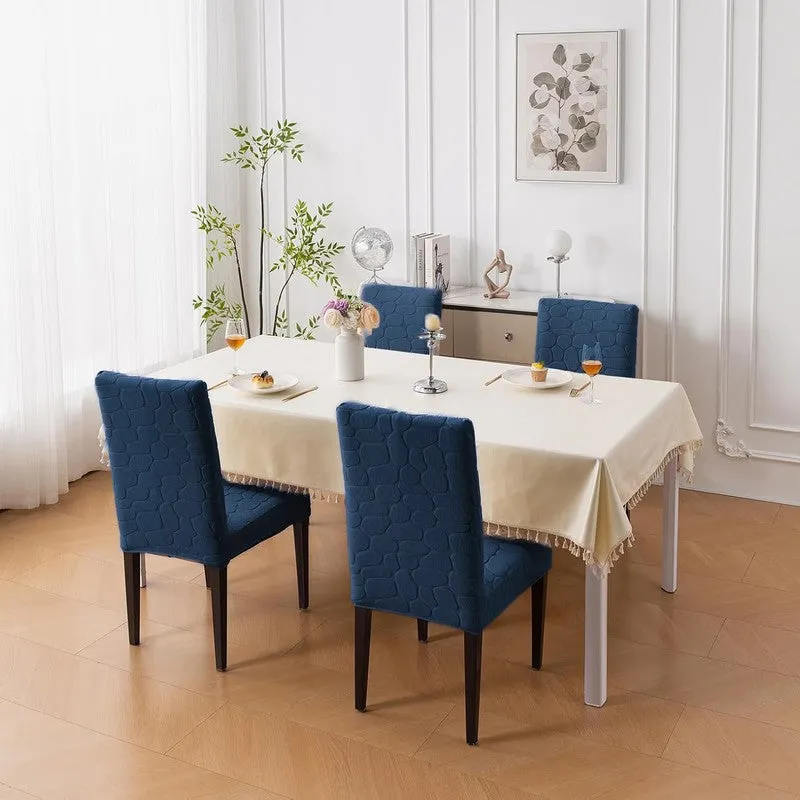 AstraGlow Classic Chair Cover(Blue) - Set Of Four media 1