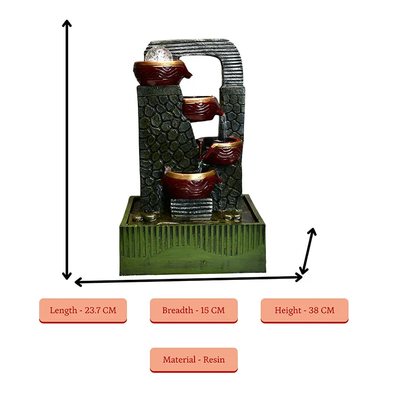 Zen Waterfalls Tabletop Fountain media 7