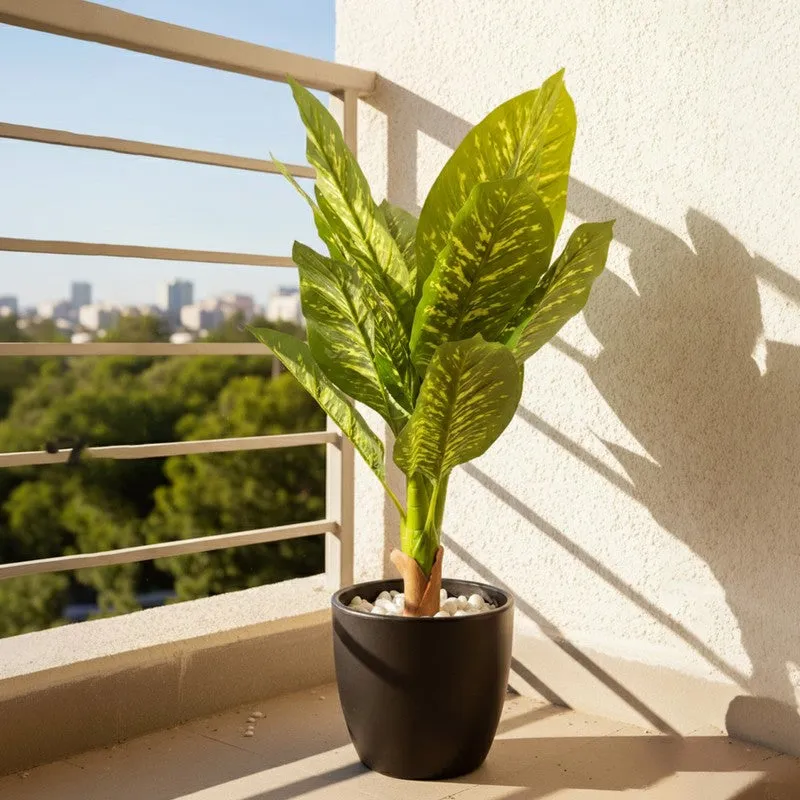 AarviDecor Modern Green PVC Artificial Plants media 4