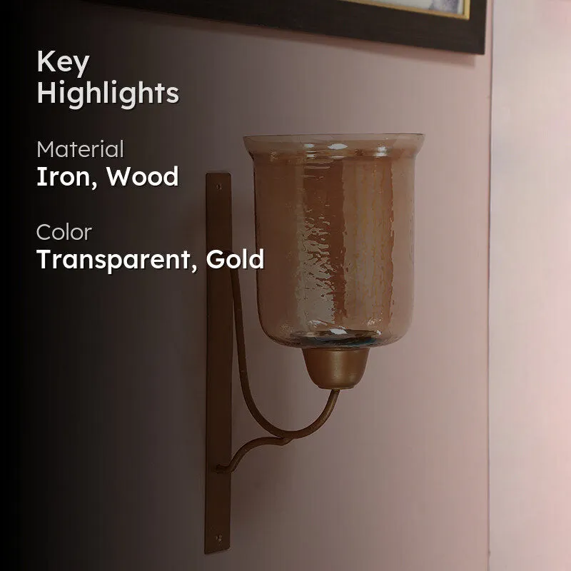 Foiled Royale Wall Mounted Candle Holder media 2