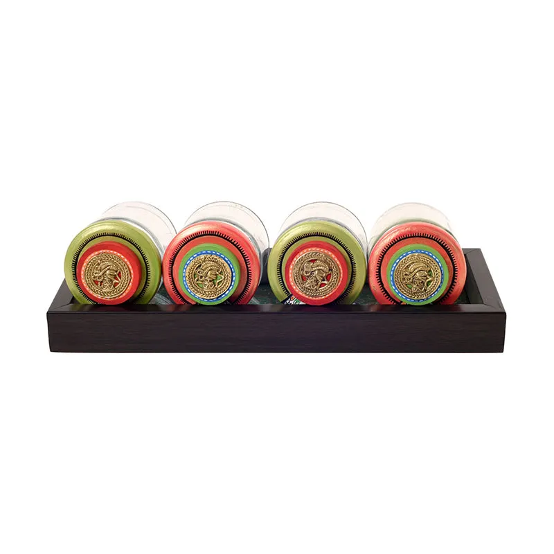 Samvad Jar Set With Tray - Four Piece Set media 5