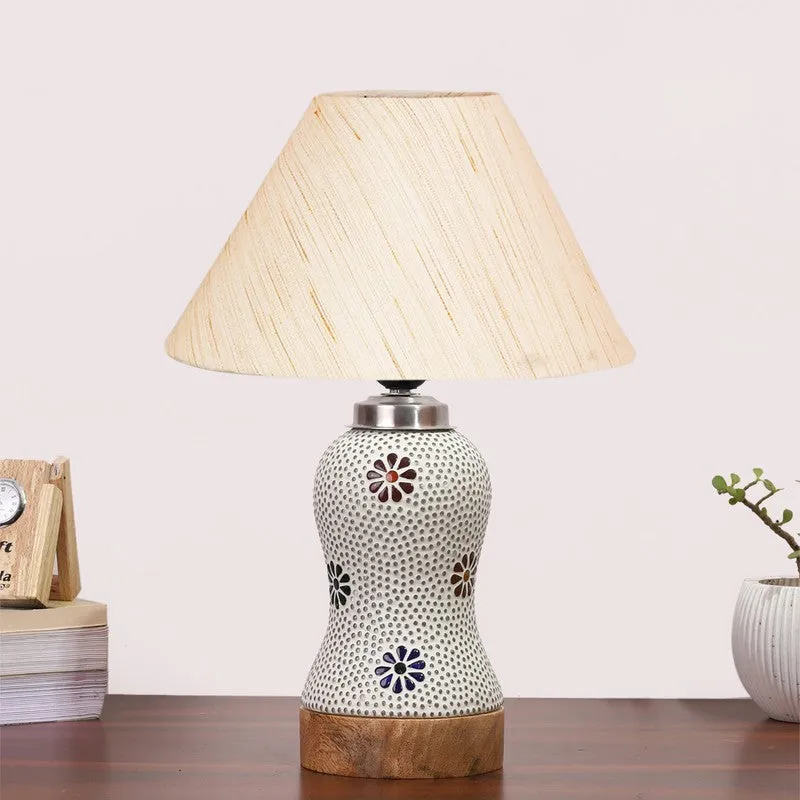 Solarae Wooden Table Lamp - Multicolor media 4