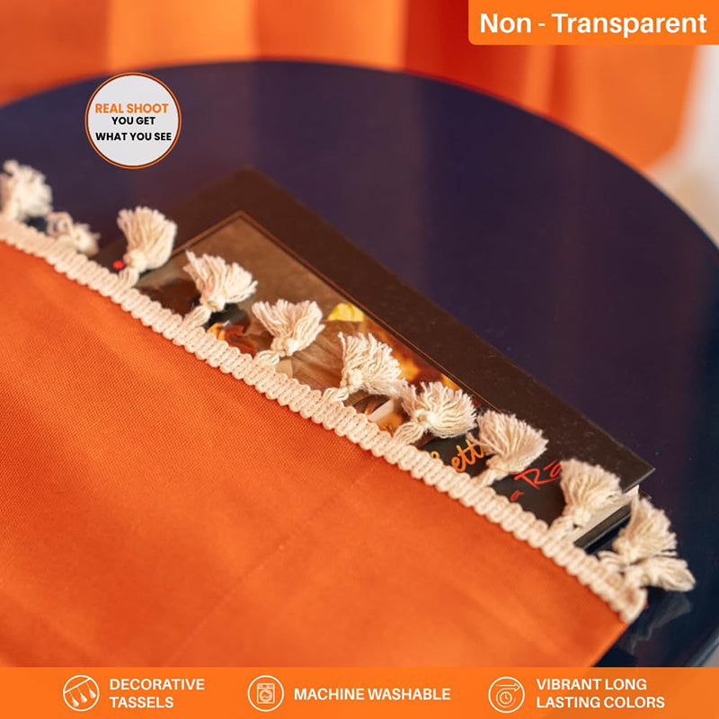 Urban Space Kanya Curtain - Orange media 4