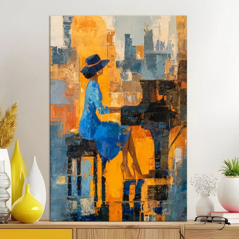 Piano Reverie Canvas Wall Art media 5