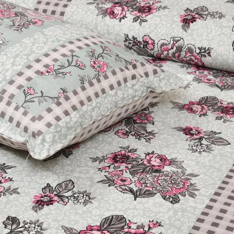 Maharani Mahal Cotton Bedsheet (White) - 160 TC media 5