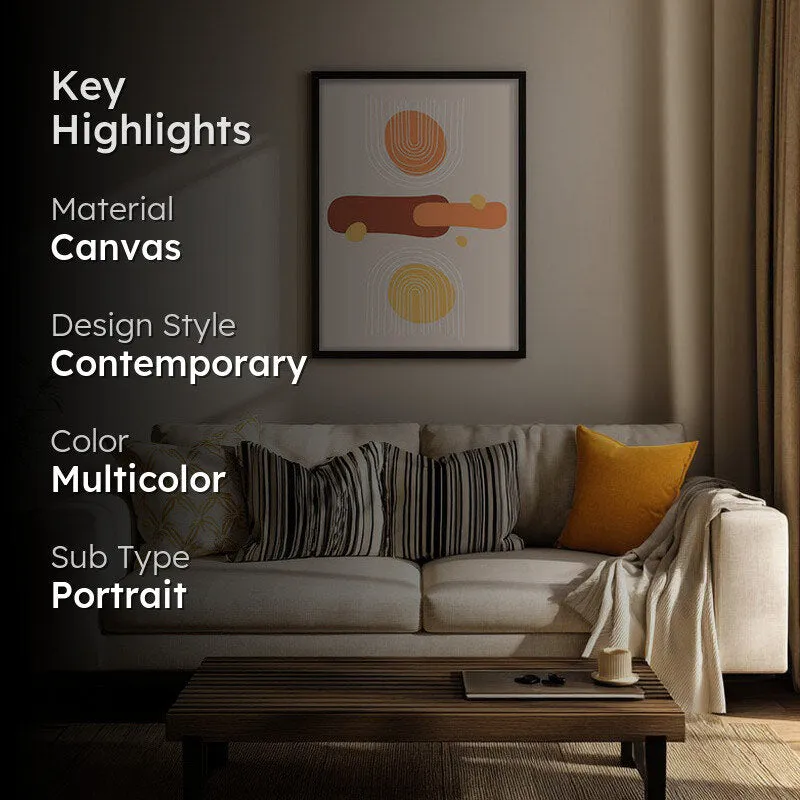 Sunlit Whispers Archival Canvas Wall Art - Black Frame media 2