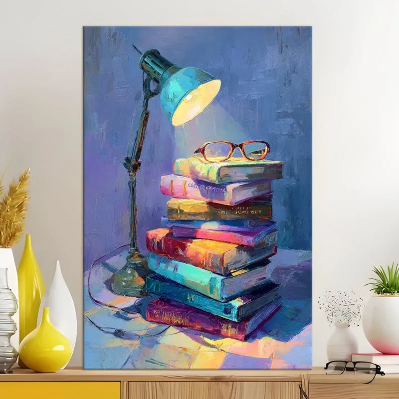 Literary Glow Canvas Canvas Wall Art media 5