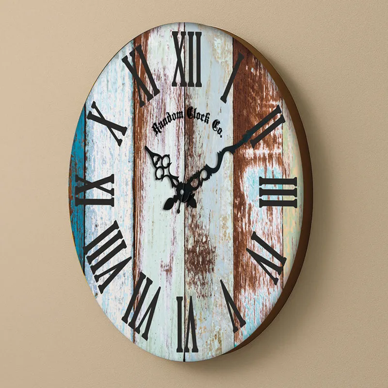 Taren Wood Analog Wall Clock media 6